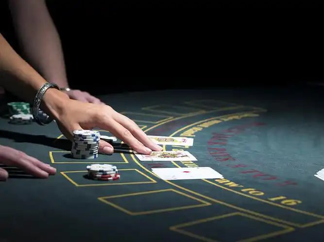 Meja Three Card Poker di studio live muraijitu dengan dealer profesional
